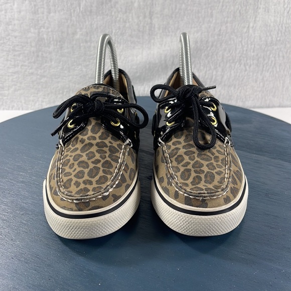 Sperry Biscayne Leopard Boat Shoe Women’s 6 - Picture 2 of 8
